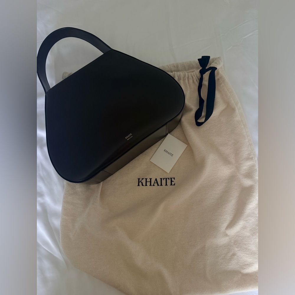 KHAITE Small Ada Hobo Bag in Dark Brown - Picture 5 of 10